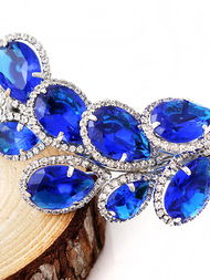 璀璨夺目，尽显华贵 新光饰品正品雀翎发夹，点亮你的发间风采